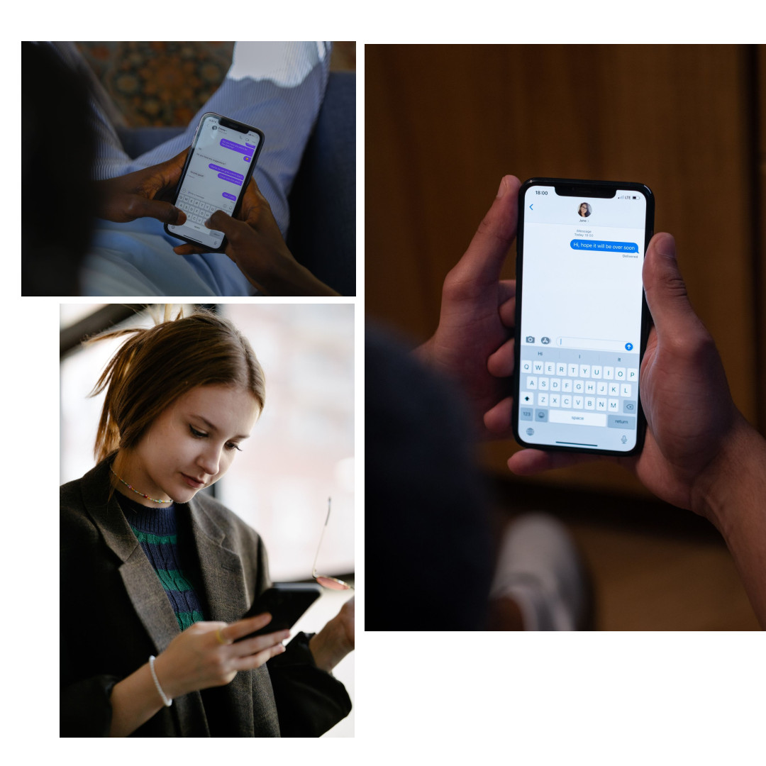 Percakapan chatbot di layar ponsel pelanggan